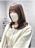 《shii.. /稲葉》#レイヤーカット#ショコラブラウン