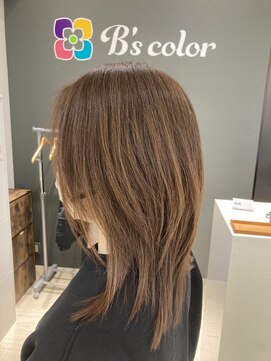 ビーズカラー イオンタウン米沢駅前店 ふんわりボリューム♪ナチュラルブラウン8トーン/1