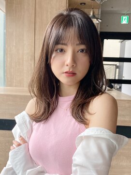 エトラ 渋谷店(etora) 小顔 美髪 レイヤーカット イメチェン ワイドバング"
