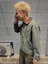 ハイセンス(HISENSE)&nbsp;メンズカットハイトーンスパイキーショートベリーショート　GIA