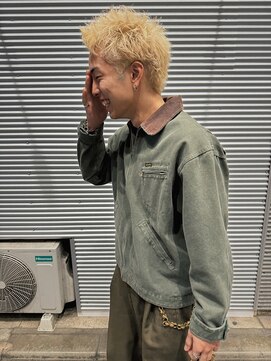 ハイセンス(HISENSE) メンズカットハイトーンスパイキーショートベリーショート　GIA