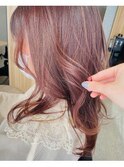 ◆ピンクベージュカラー【たまプラーザ髪質改善オージュア】