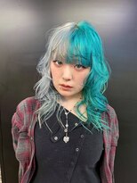 ヌル 神宮前店(Null)&nbsp;ツートーンカラー/デザインカラー/ブリーチカラー/神宮前/表参道