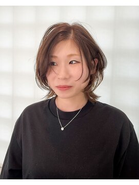 ユウヘアー 師勝店(U Hair) ウルフ×ブリーチなしダブルカラー