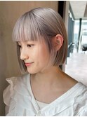 ハイトーン韓国ヘア美髪ブリーチミルクティー_ba555901