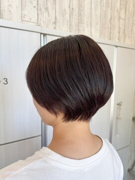 ヘアメイク アリエス 岩切店(HAIR MAKE aries) 丸みシルエットの美フォルムショート