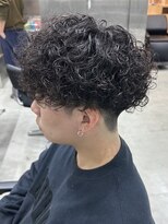 フィフス 天神大名(fifth) 天神波巻きプードルパーマハードスパイラルマッシュメンズ強め