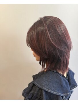 ピュアソウル(Pure Soul) 美髪ミディアムウルフ NYドライカット