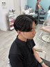 【全員/石原史也指定限定】メンズカット＋ポイントパーマ＋眉カット￥8000