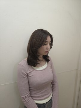 ネアー 新潟(NEER) 新潟駅/万代/ミディアム/レイヤーカット/艶髪/髪質改善/韓国ヘア