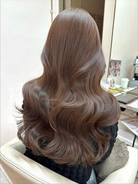 ユニ 表参道(uni) 10代20代30代/韓国風くびれレイヤーカット/ヨシンモリエギョモリ