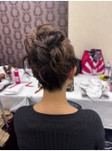 【藤岡】首元美人な上品シニヨン