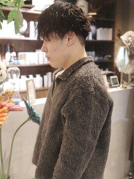 ウィム(wim) 『ツイストスパイラルパーマ』ツイスパ/刈り上げマッシュ