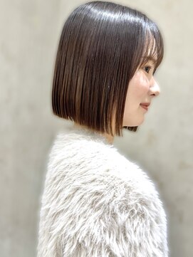 ロンド 表参道店(Lond) オリーブグレー/グランマッシュ/ココアベージュ/レイヤーカット