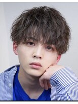アストラ(ASTRA) MEN’S HAIR/波巻きツイストスパイラル/リバースセンターパート