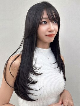 ロンドガーネット 池袋(Lond garnet) 暗めカラー/韓国風巻き/レイヤーカット/髪質改善/縮毛矯正/池袋