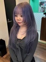 スリット(slit)&nbsp;ラベンダーグレージュウルフレイヤー