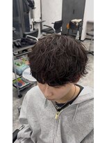 オム ブランシェ(HOMME BLANCHE’) 【Seira】シャドウパーマ×ケアクリームパーマ