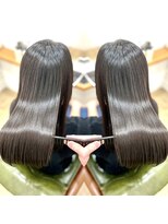 グリーンルームセカンド 結城店(GREEN ROOM. 2nd) 40代女性の自然な縮毛矯正