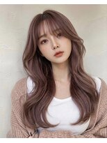 TMJ&nbsp;熊本/* 乾かすだけでこの質感｜コテ巻きパーマ×透明感カラー