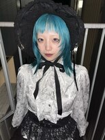 ロテサカエ(Lote.Sakae) 着物ヘア/大人ガーリー/ダークアッシュ/似合わせカット/栄