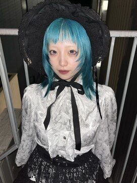 ロテサカエ(Lote.Sakae) 着物ヘア/大人ガーリー/ダークアッシュ/似合わせカット/栄