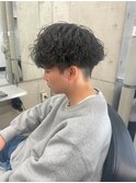 スパイラルパーマ