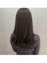 アンドワン 自由が丘(&ONE) 【&ONE 自由が丘】オリーブグレージュカラー×くびれヘア