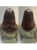 改善４回目/大人髪のうねり感を艶髪に