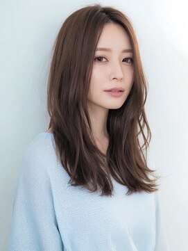 ニーフ 恵比寿(neaf) ダークブルーワンホンレイヤー/ニュアンスウルフ/デジタルパーマ
