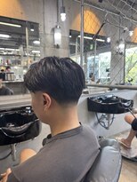 ヴェルゴ 沖浜店(vellgo) バッサリカットで短髪に