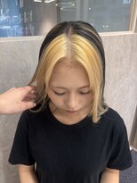 ブリッツ レボ(BLITZ-REVO)&nbsp;フェイスフレーミング×ハイライトのデザインカラー