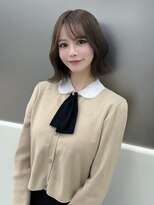 ナビ(NAVi) ミルクティーベージュ×くびれカット