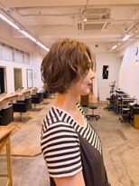 クラフト 福津(CRAFT) ミニボブにパーマ