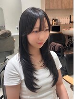 ヒョンミョン ライズバイレボ 取手店(hyon myon/RISE by REVO)&nbsp;ハイレイヤー/ハッシュカット【取手/取手駅】