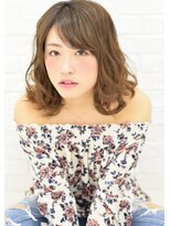 ヘアーサロンデフォーエバールークス(hairsalon de Forever Lux)&nbsp;Forever Lux＃大人かわいいミルクティくびれミディ