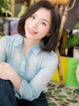 カバーヘア イヴ 戸頭店(COVER HAIR EVE) *+COVER HAIR+*…技ありカールで**ハンサムレディa