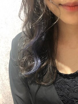 ジーナ 札幌(Zina) 【Zina札幌】フリンジウェーブ前髪大人かわいいココアブラウン