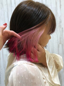 アンジュ 大豆島店(ange) pink gradation[20代30代40代50代60代]