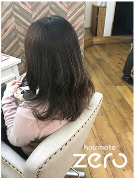 ヘアメイクゼロ 坂戸駅前店(hairmake zero) シックベージュ