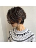 ショート/ミセススタイル/耳掛けショート/堺東