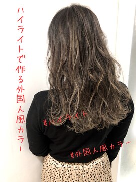 ダーツ(darts) 【darts 松永雄樹】立体感の出る外国人風ハイライト