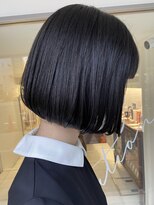 インビテーション(invitation)&nbsp;地毛・黒髪ボブ・内巻きボブ