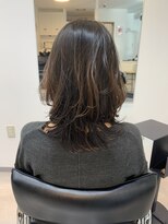 アコール 三軒茶屋(acoord)&nbsp;かきあげオレンジブラウン[イルミナカラー/白髪染め/三軒茶屋]