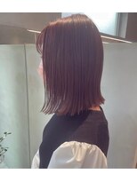 ガリカ 博多(Gallica)&nbsp;ラベンダーカラー×切りっぱなしミディ