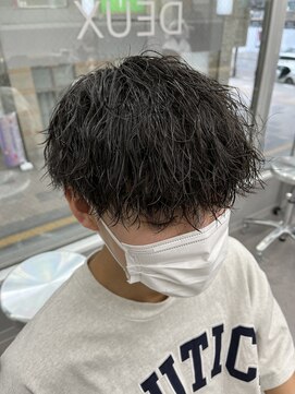オムデュー(HOMME DEUX) 【YUKI】ソフトツイスト×マッシュパーマ