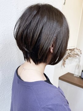 ニット 銀座(knit) 《knit銀座》大人可愛い20代30代40代ショートボブ丸み前下がり