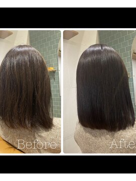 ルスリー 登米店(Lsurii) 髪質改善カラー