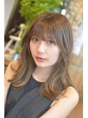 mavie ふんわりレイヤー外跳ねミディー