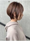 30代40代50代 くびれ丸みショートボブ